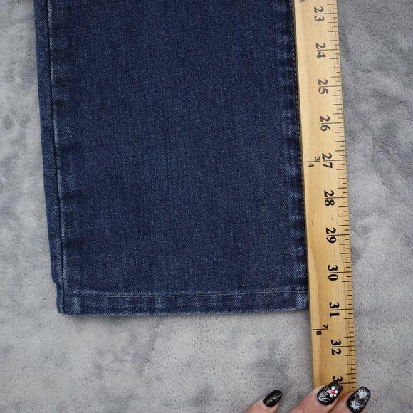 English Laundry Pants Mens 32 Blue Straight Medium Wash Denim Logo Jeans - Picture 7 of 16